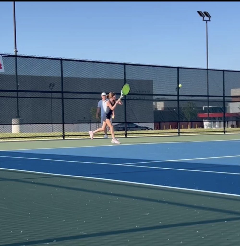 Screenshot Female tennis player